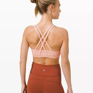 Lululemon Energy Bra Beautiful dusty blush color